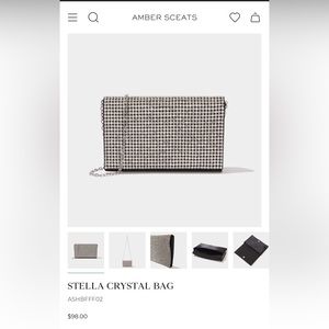NWT Amber Sceats Stella crystal bag